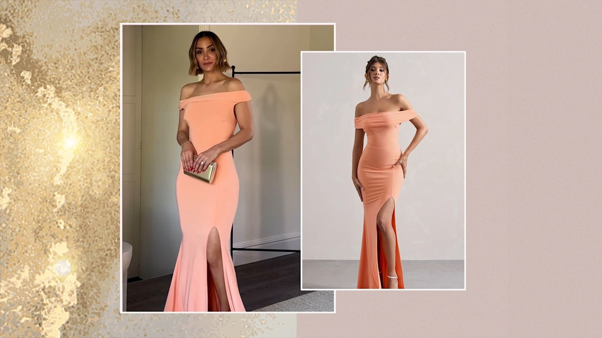 Frankie Bridge is a goddess in fitted ‘tan enhancing’ maxi dress – shop the look