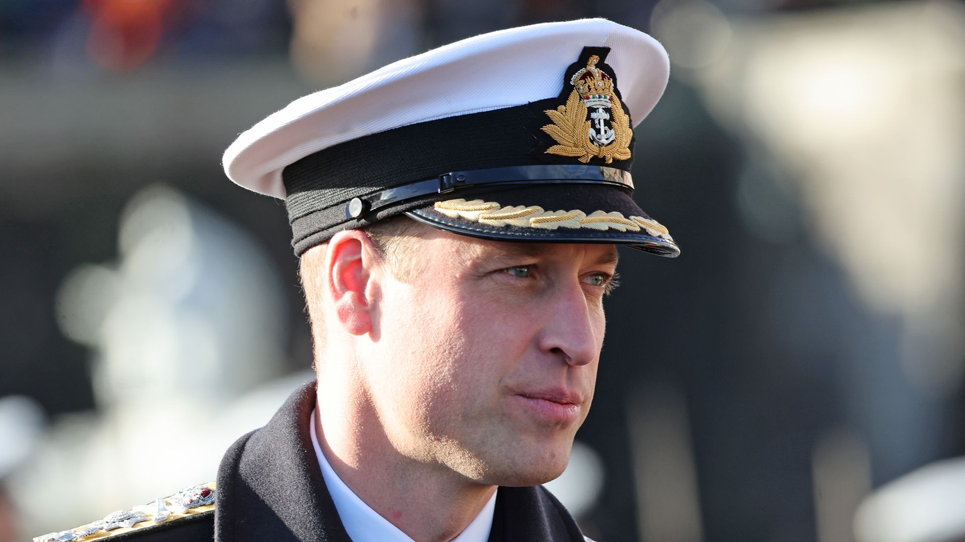 A photo of Prince William in uniform
