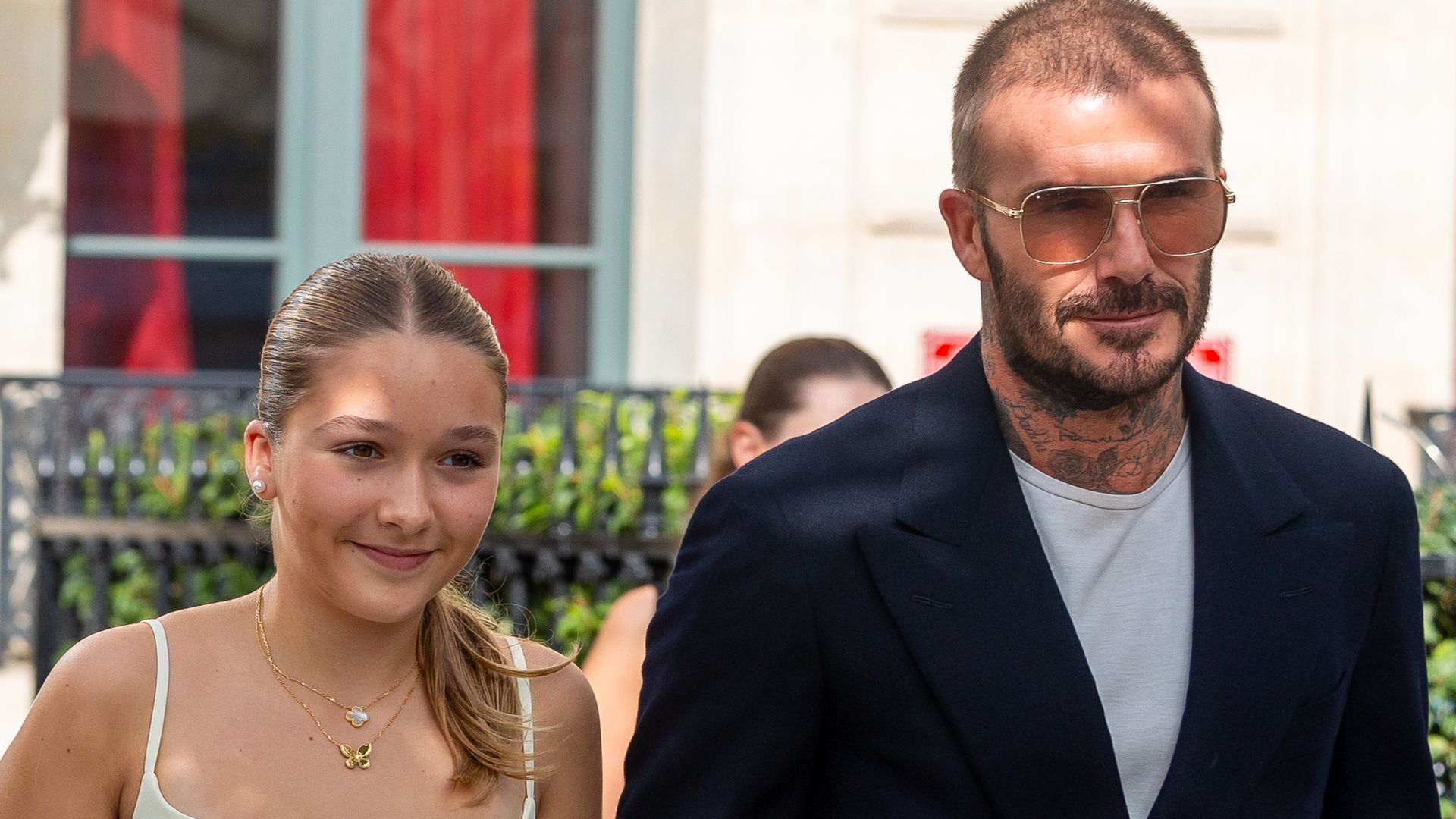 Wear It Like Beckham: David Beckham travels with Prada Backpack