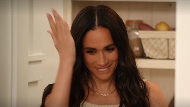 Meghan Markle wore a J Crew tank top in the trailer for her new series, With Love, Meghan