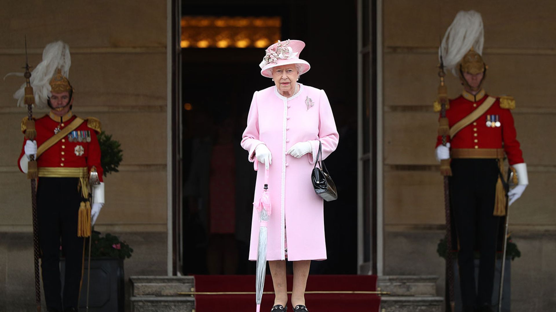 the queen not attending garden parties