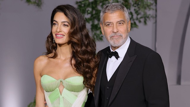 Amal Clooney and George Clooney attend the 2nd Annual Academy Museum Gala at Academy Museum of Motion Pictures on October 15, 2022 in Los Angeles, California