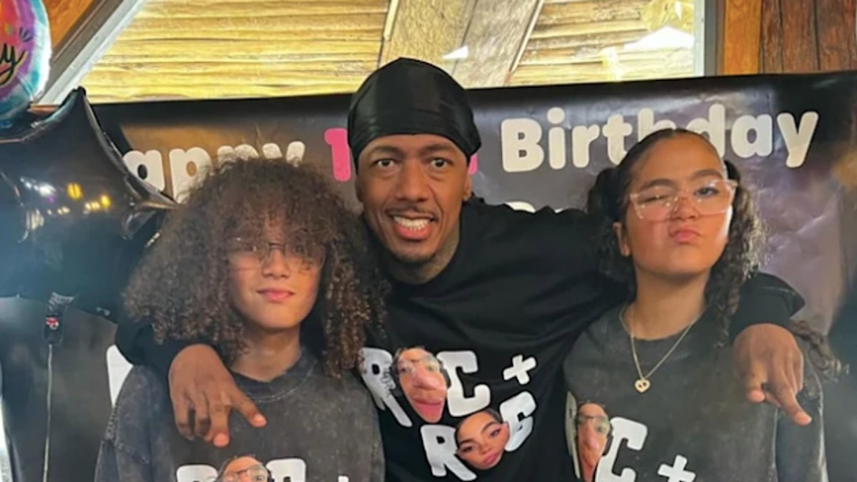 Mariah Carey's towering twins Moroccan and Monroe take fans inside dad Nick Cannon's very extravagant $3 million mansion