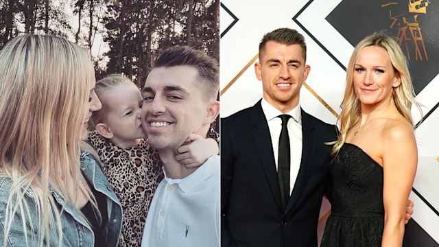 max whitlock with daughter Willow and wife Leah 