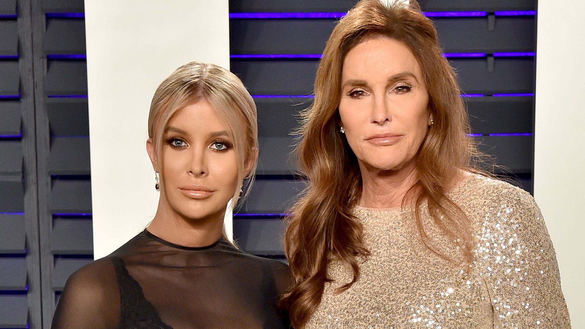 Caitlyn Jenner with Sophia Hutchins vanity fair