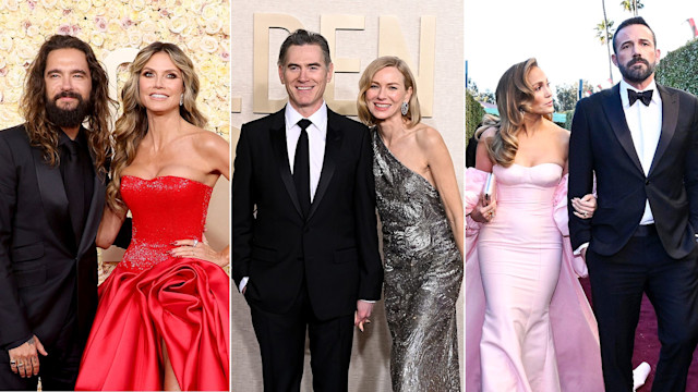 Golden Globes cutest couples Heidi Klum and Tom Kaulitz, Billy Crudup and Naomi Watts, Jennifer Lopez and Ben Affleck