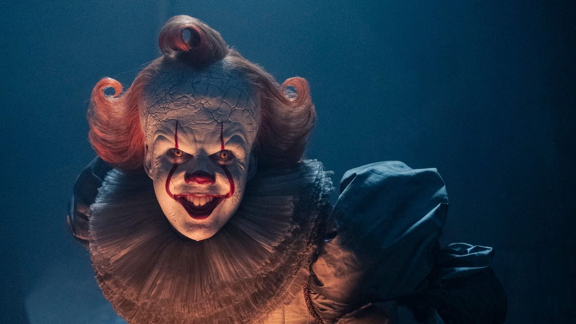 Bill Skarsgard in a still from "It: Welcome to Derry," courtesy of HBO