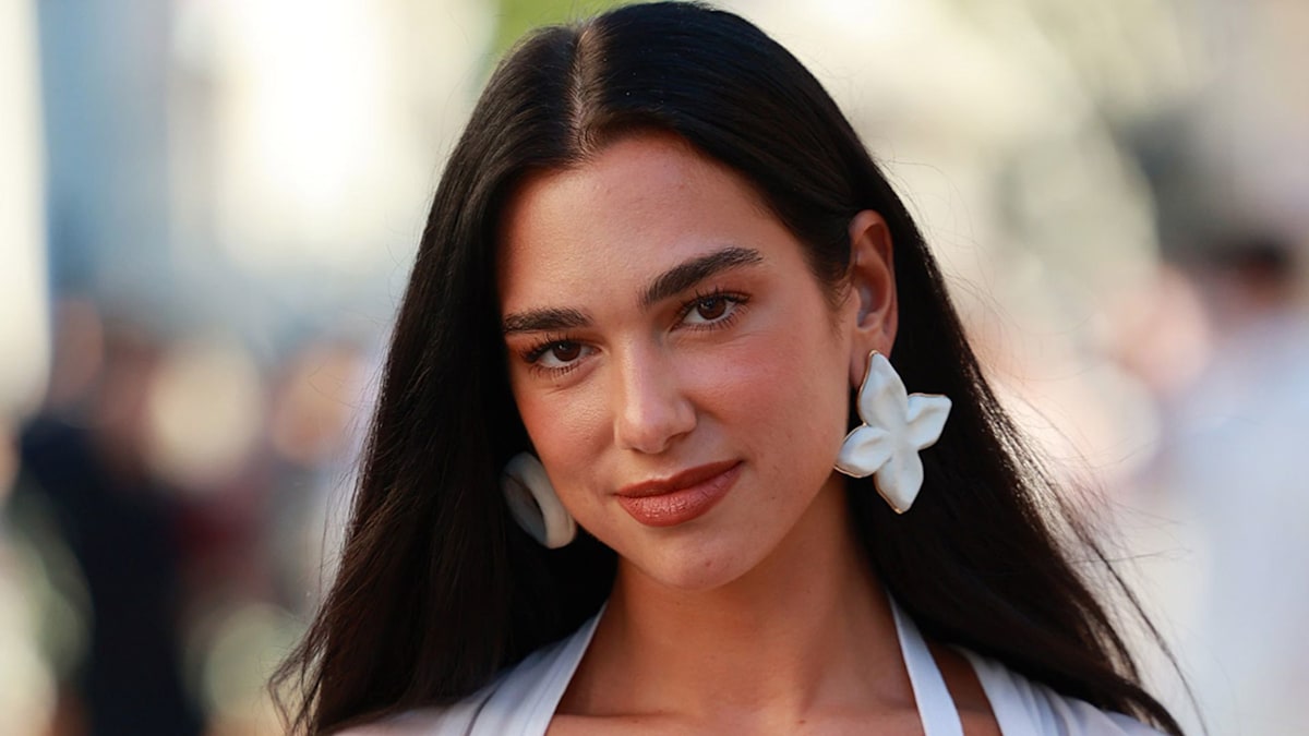 Dua Lipa is white hot in sheer dress for special wedding day | HELLO!