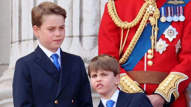 Prince George and Prince Louis