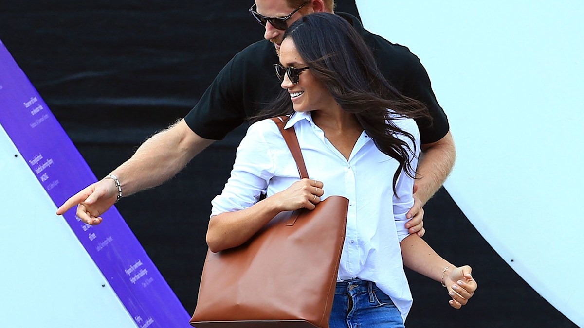 Meghan Markle's cognac leather tote is so stylish - and we found an  affordable lookalike