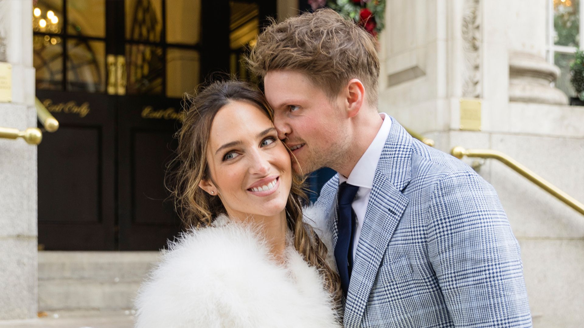 Maeva D'Ascanio and James Taylor marry in London