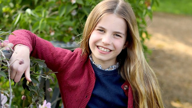 Princess Charlotte's ninth birthday photo, taken in Windsor