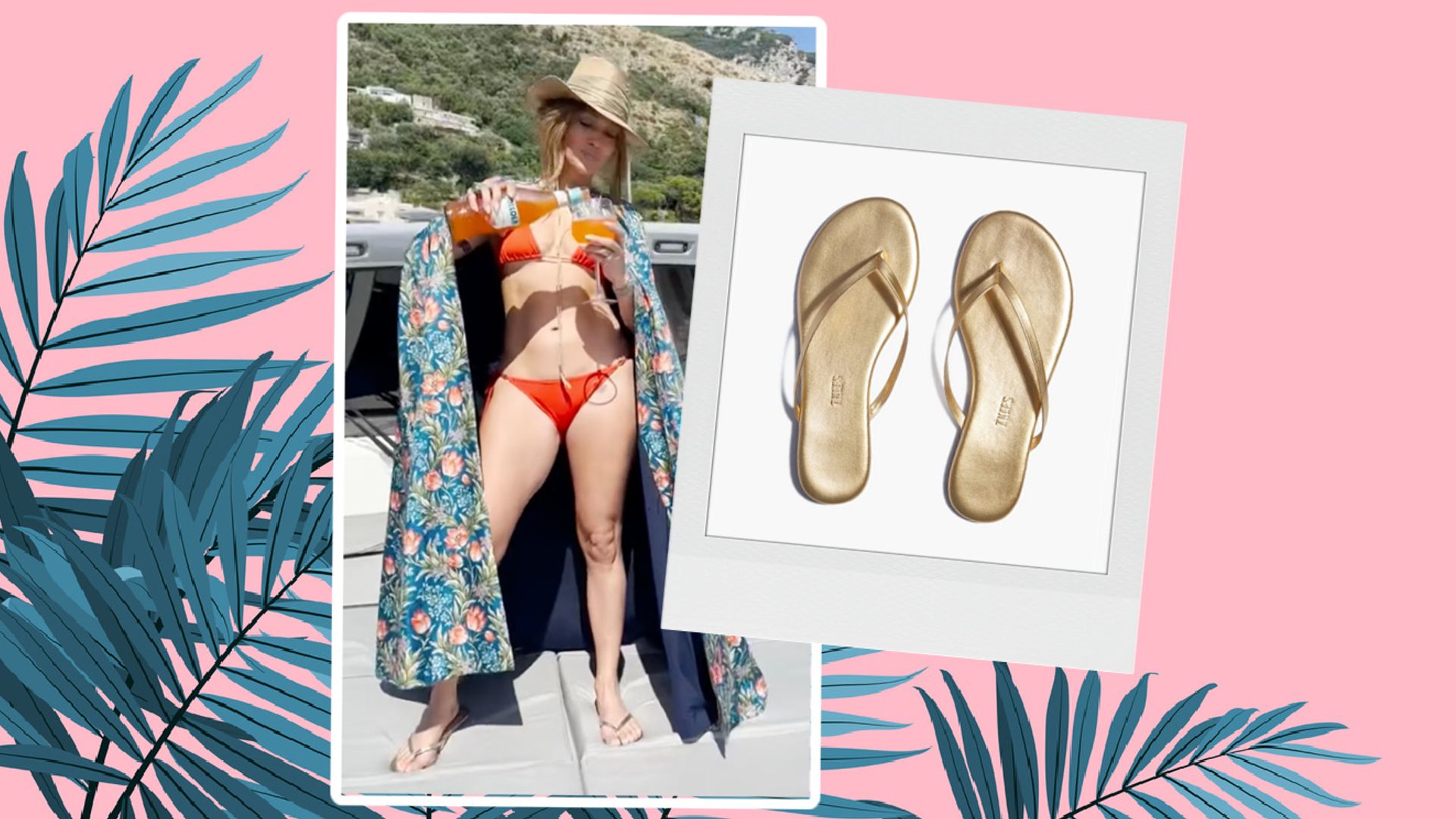 Jennifer Lopez wears these gold sandals everywhere & I agree they go with everything