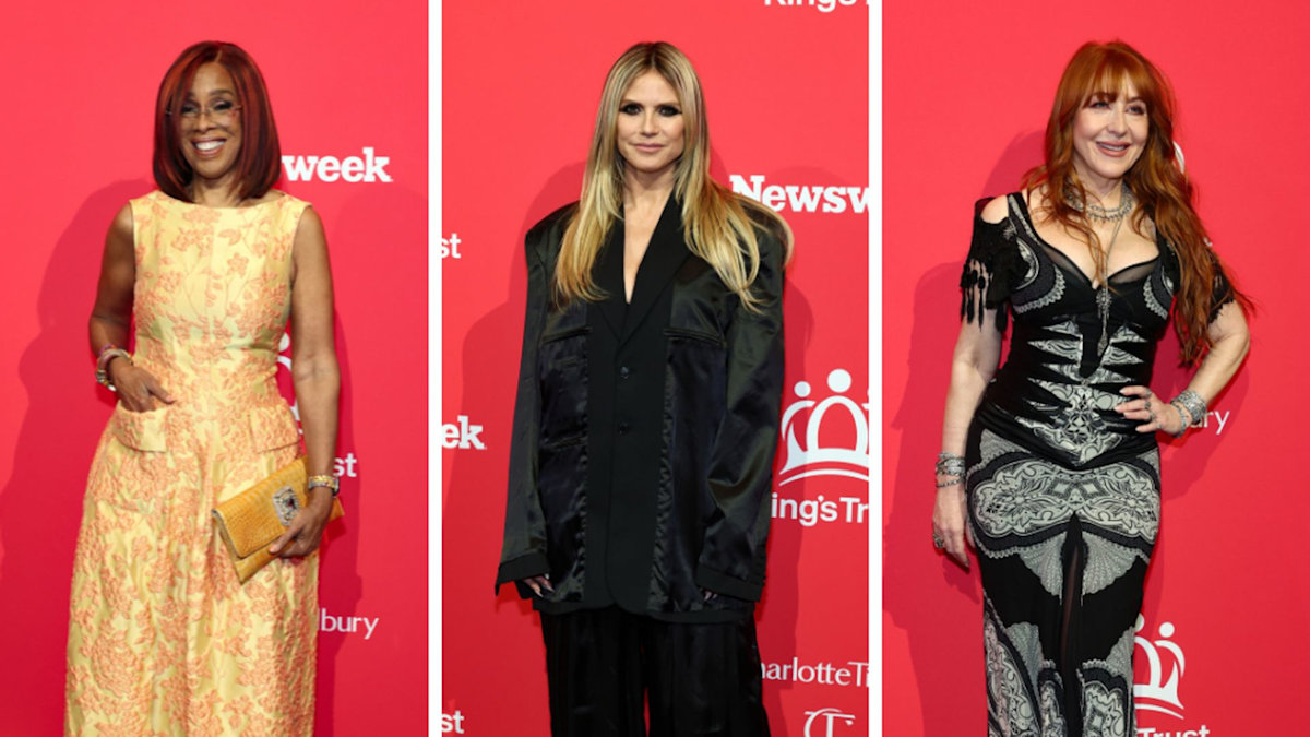 Heidi Klum leads the best dressed at star-studded King's Trust Global Gala