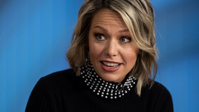 Dylan Dreyer in the Today Show studios 