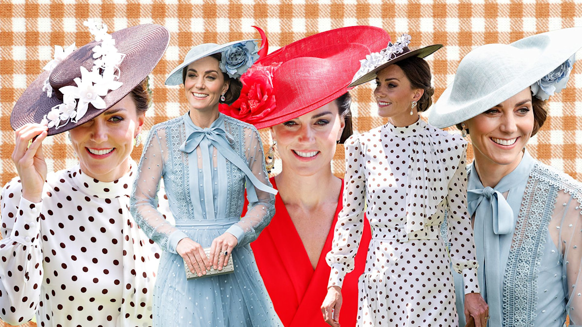 Princess Kate’s most memorable dresses and marvellous hats at Royal Ascot