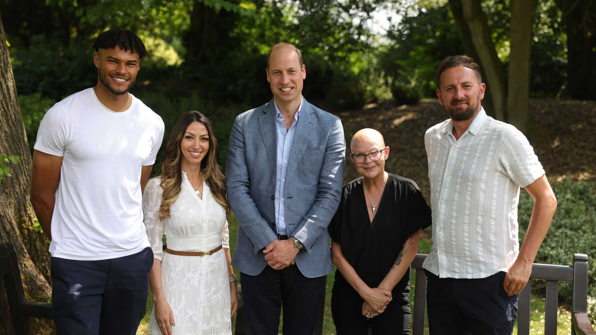 Prince William meets with Tyrone Mings,  Sabrina Cohen-Hatton, Gail Porter and David Duke, ahead of the launch of Homewards - a five-year programme to demonstrate that it is possible to end homelessness in the UK