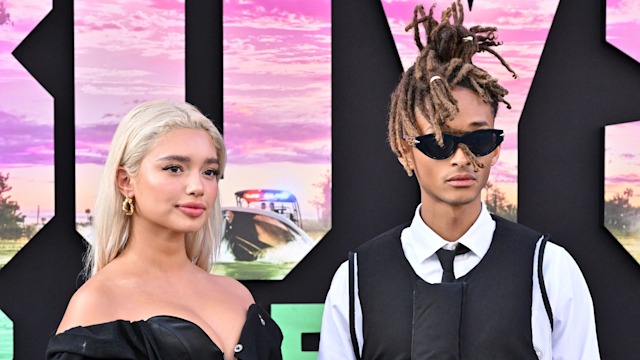 Sab Zada and Jaden Smith attend the Los Angeles Premiere of Columbia Pictures' "Bad Boys: Ride or Die" at TCL Chinese Theatre on May 30, 2024 in Hollywood, California. (Photo by Axelle/Bauer-Griffin/FilmMagic)