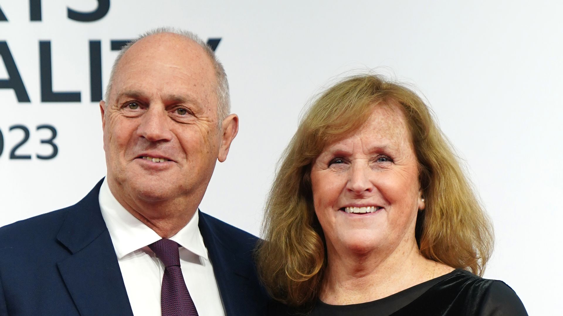 steve redgrave with wife at awards show 