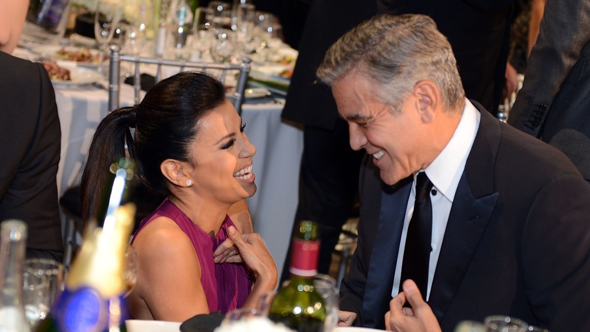 George Clooney makes exciting announcement involving Eva Longoria - watch video