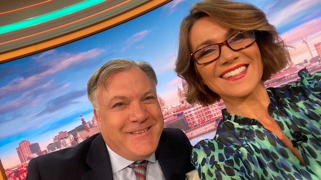 Ed Balls and Susanna Reid