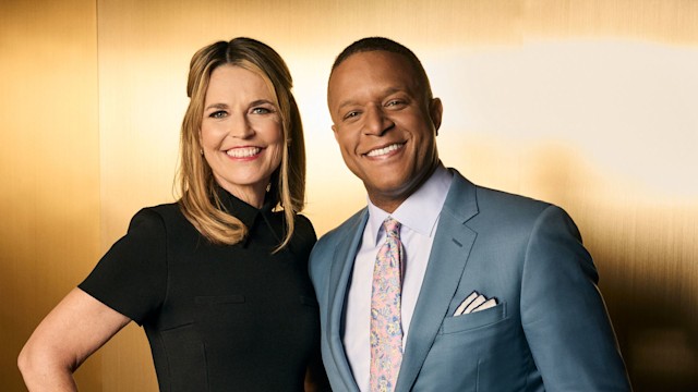 Savannah Guthrie and Craig Melvin 