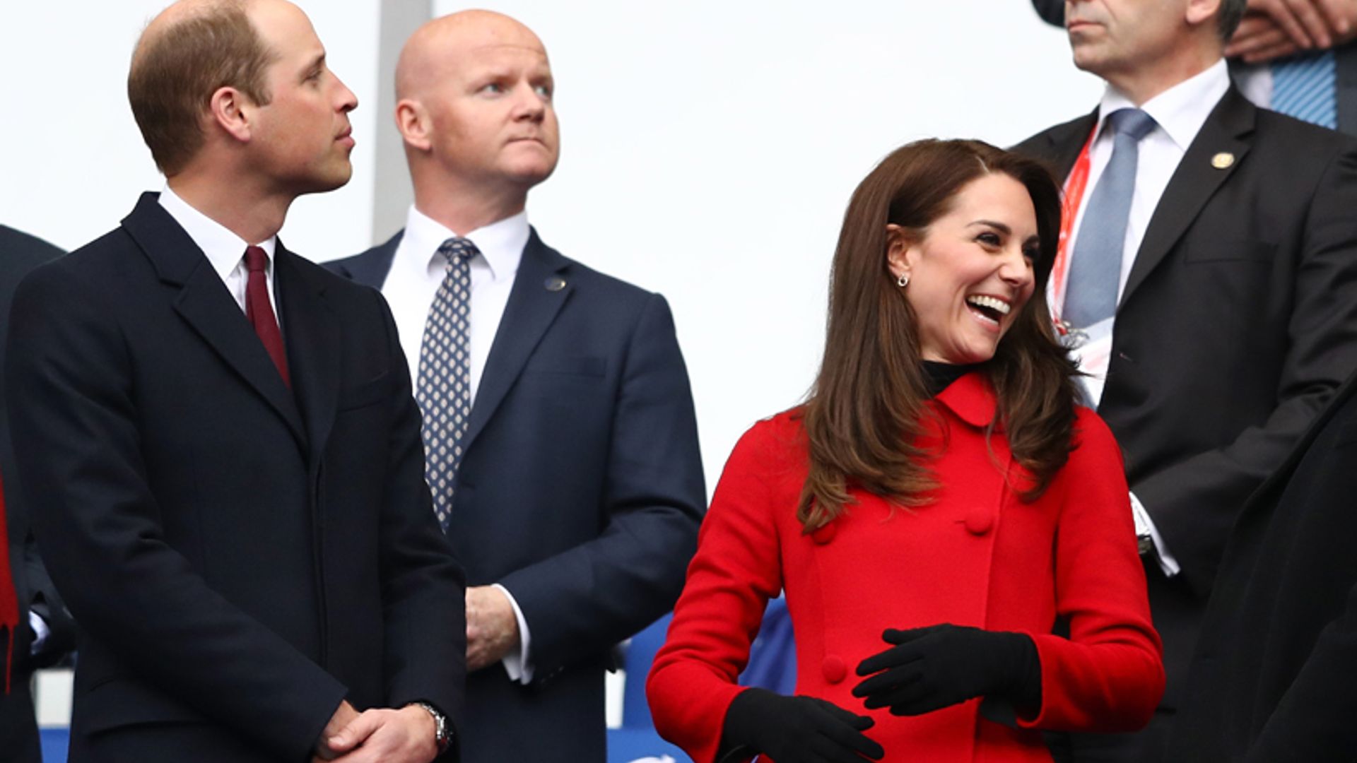 kate middleton red