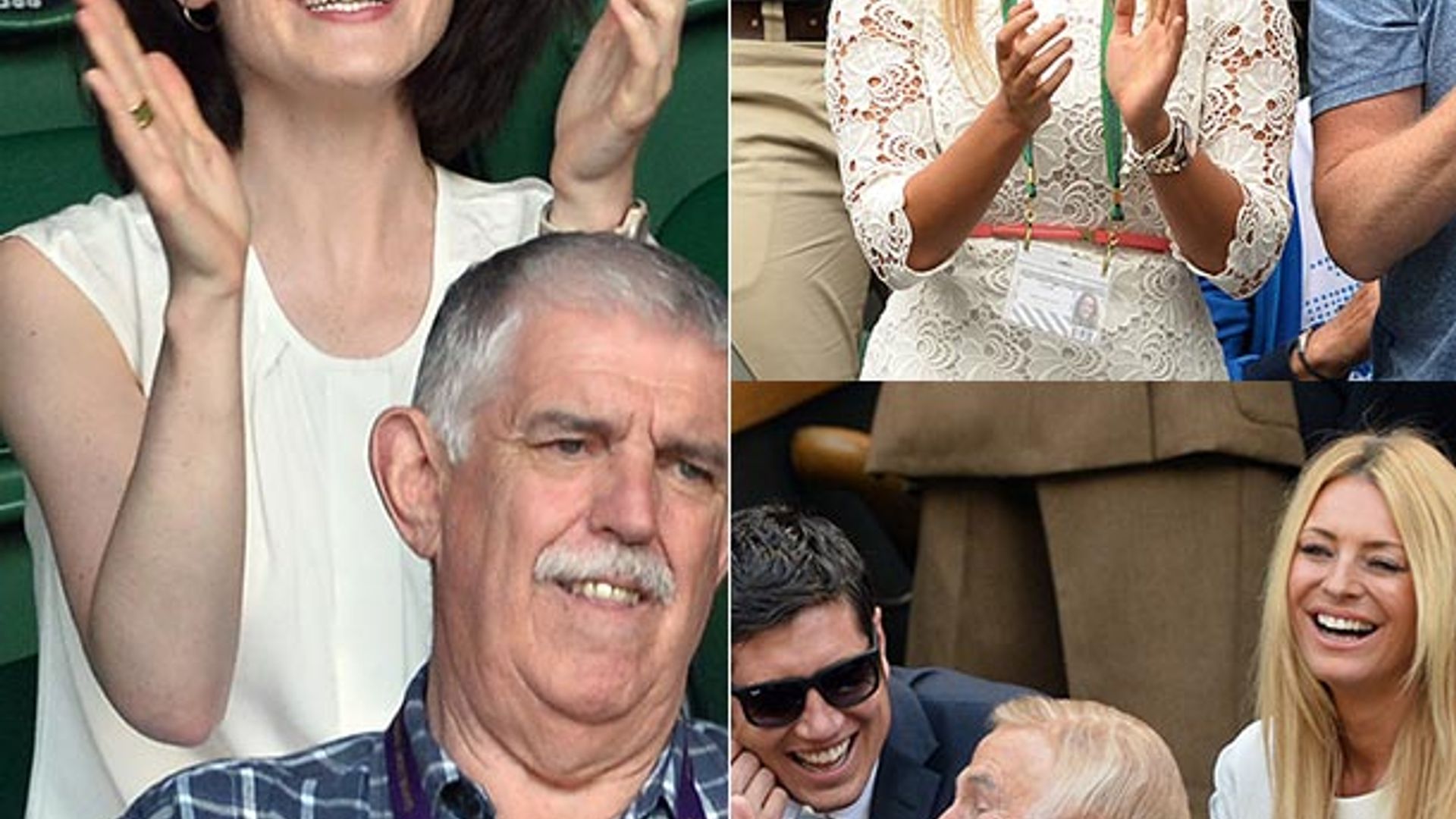 Wimbledon 2014: celebrities in attendance so far