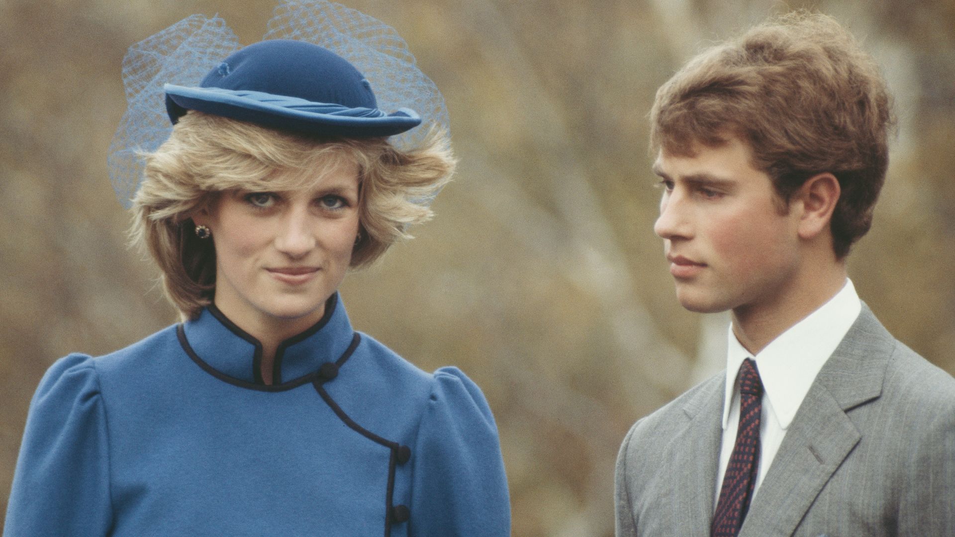 Princess Diana and Prince Edward in New Zealand
