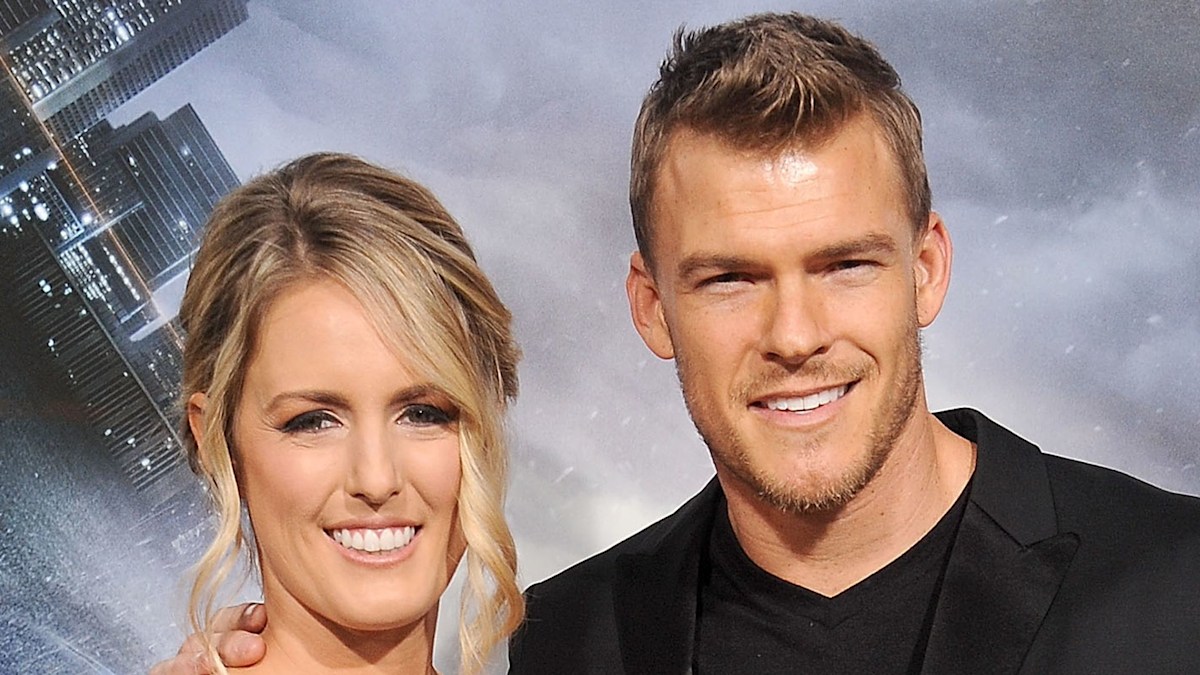 Alan Ritchson's bikini-clad wife steals the show in throwback photo with buff Reacher star
