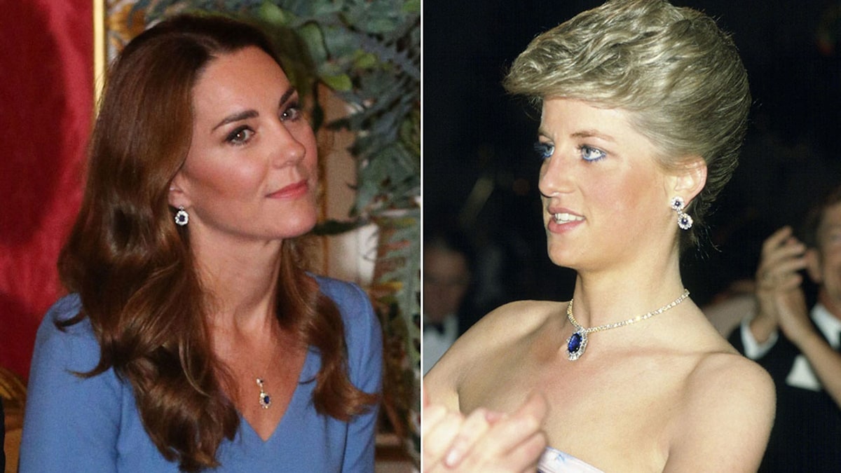 Royal fans think Kate Middleton turned Princess Diana's earrings into a ...