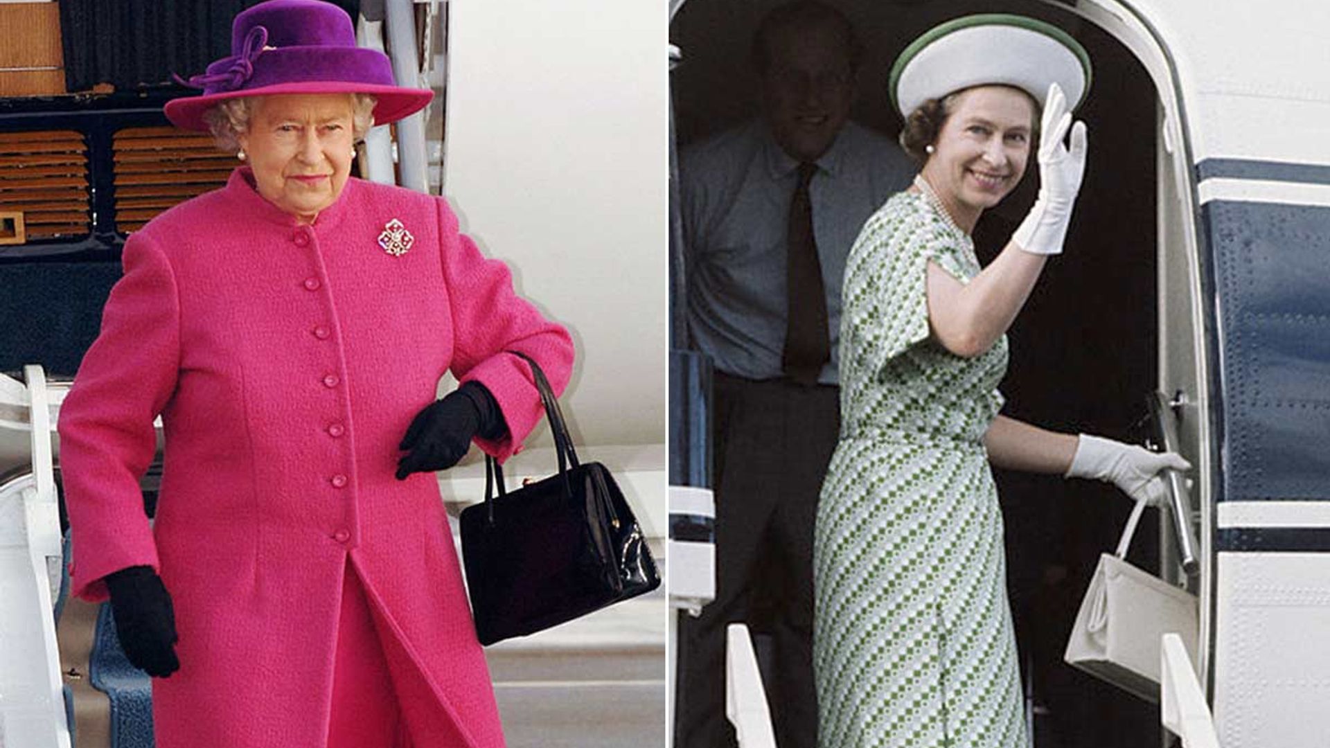 queen elizabeth travel handbag