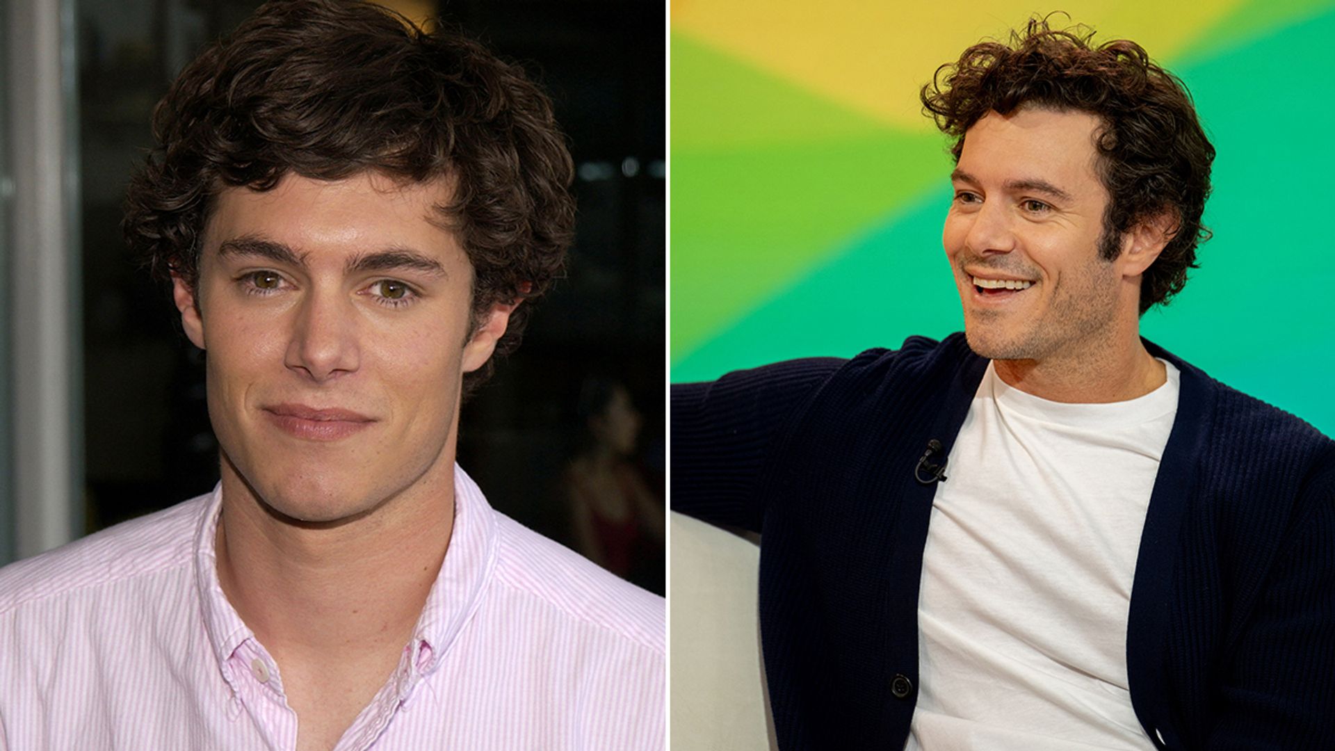 Split image of Adam Brody