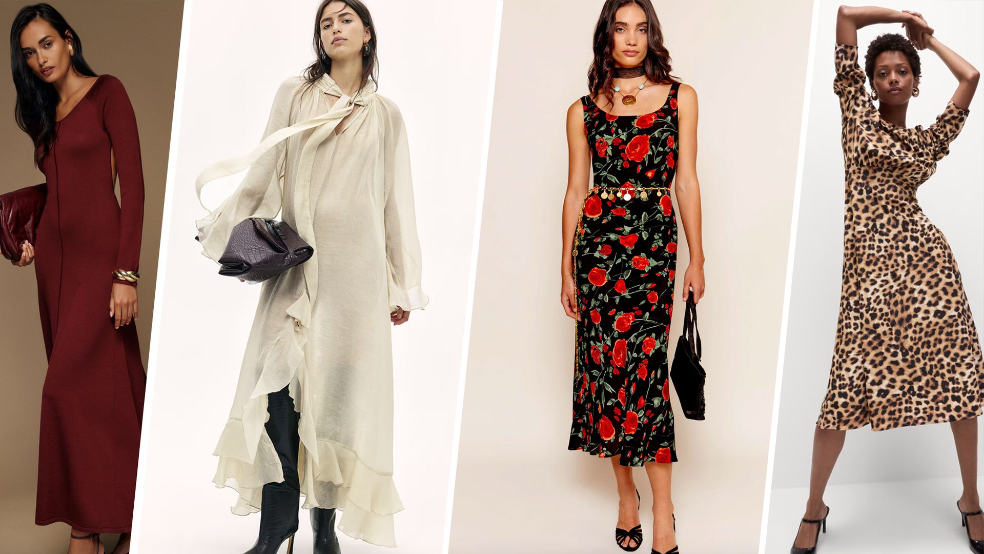 New season midi fashion dresses