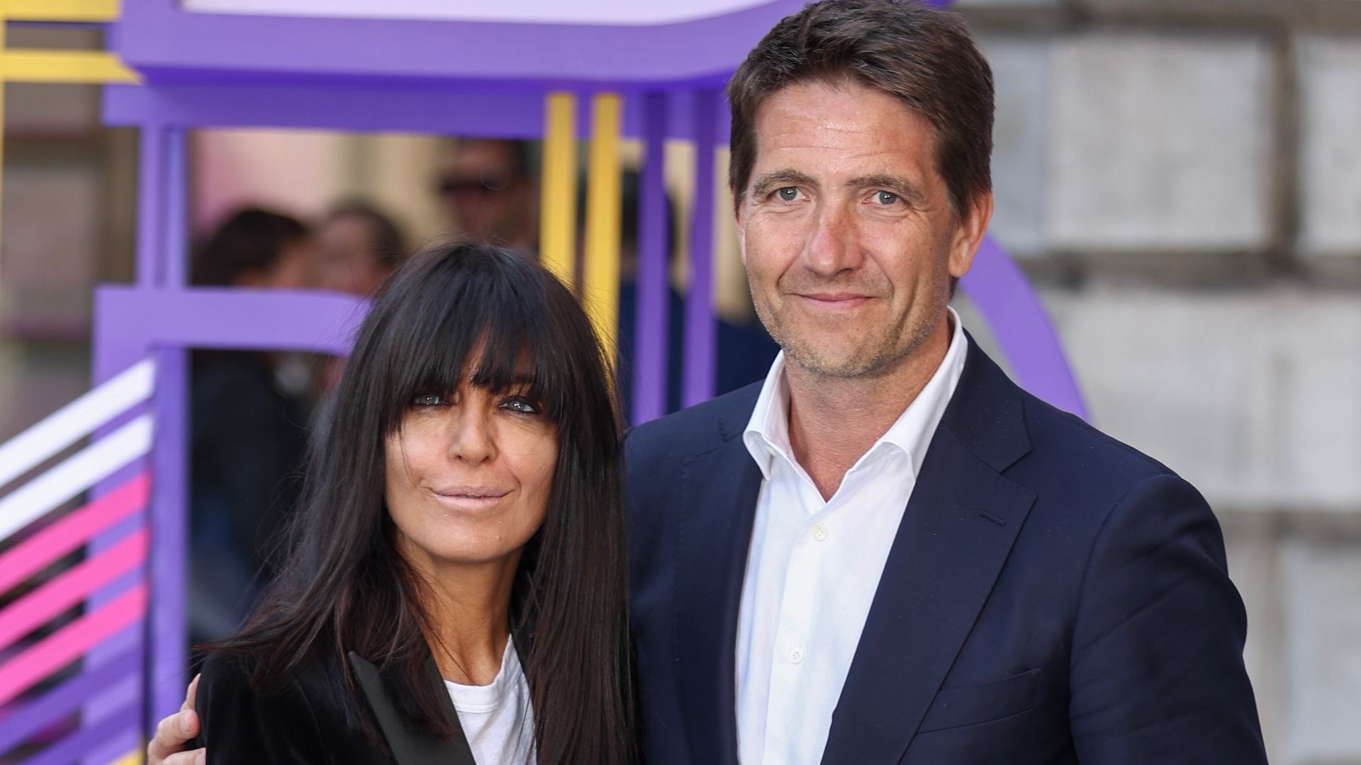 Claudia Winkleman and Kris Thykier attend the 2023 Royal Academy of Arts Summer Preview Party at Royal Academy of Arts on June 06, 2023 in London, England.