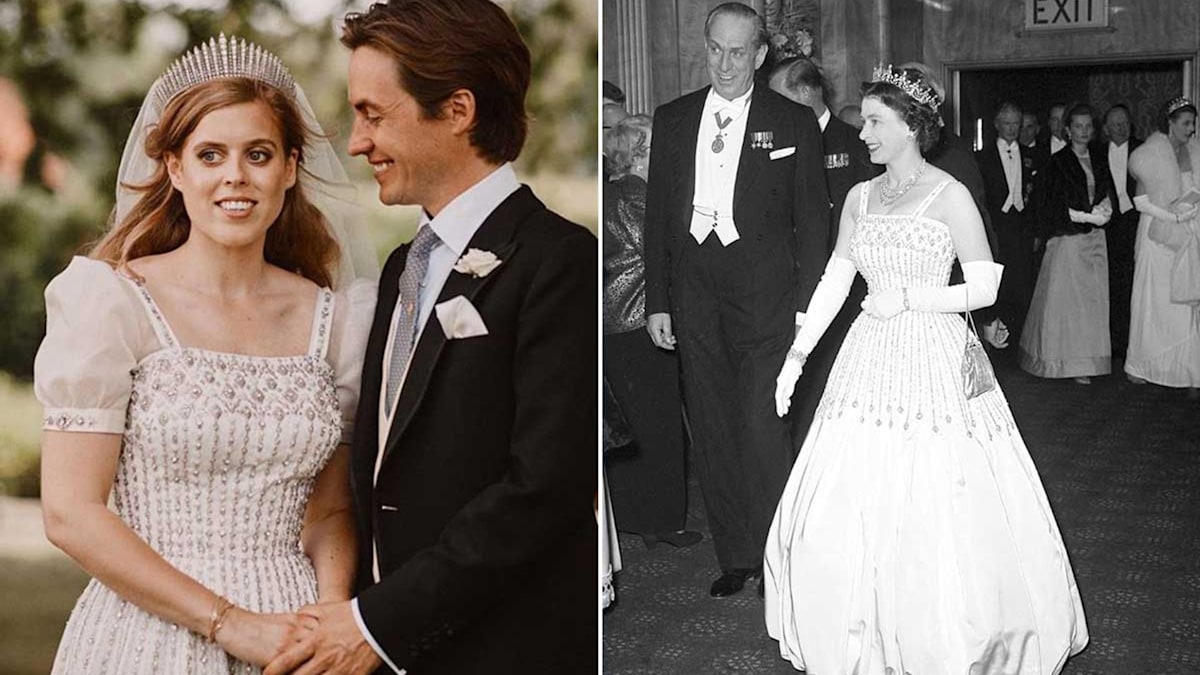 Princess Beatrice wedding dress: the real reason she added sleeves to ...
