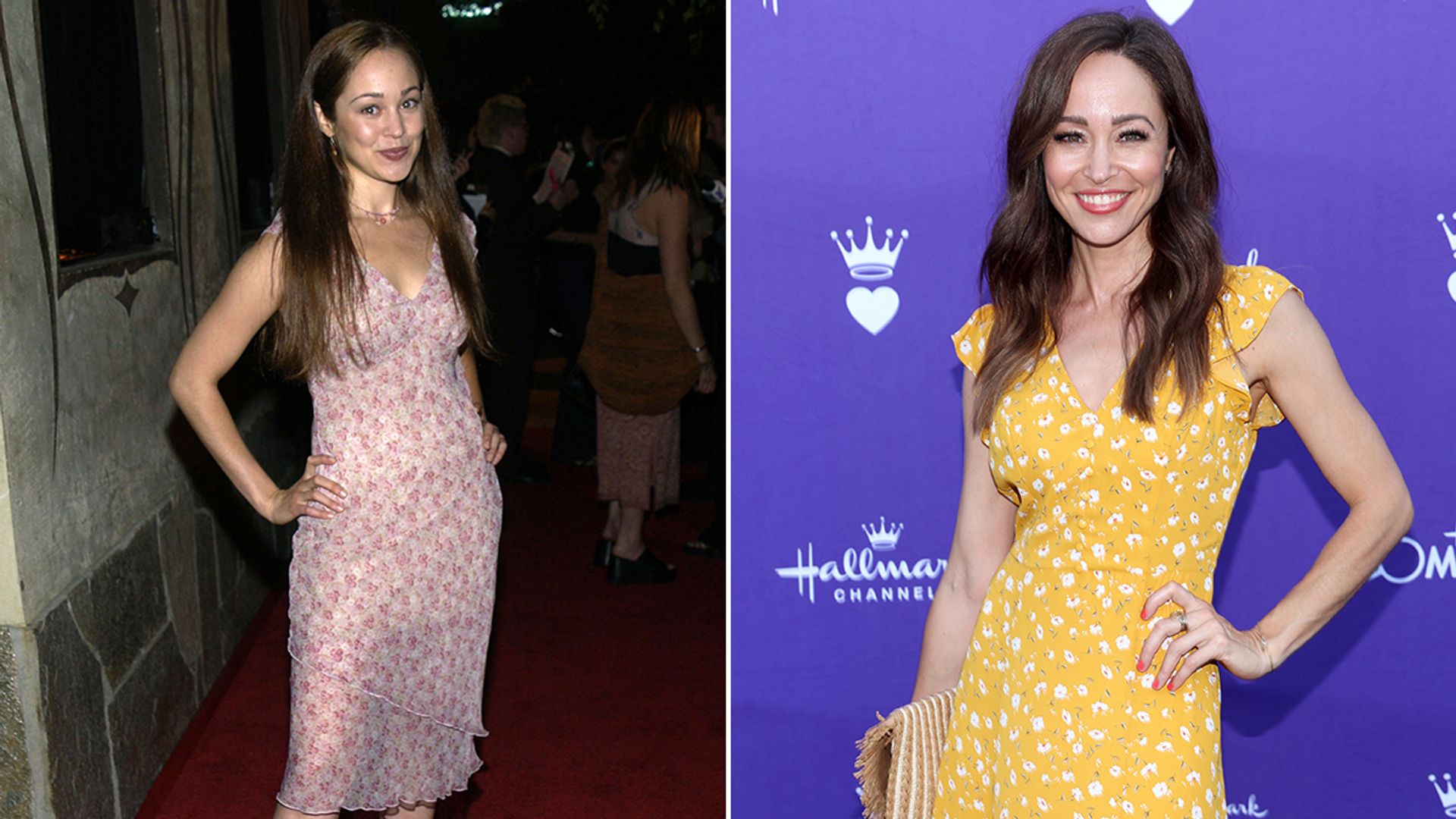 Split image of Autumn Reeser