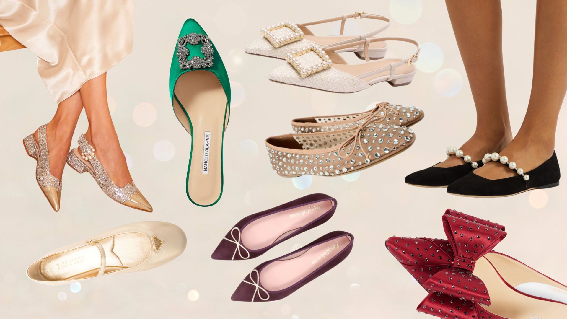 16 Dazzling party season flats for comfy glamour