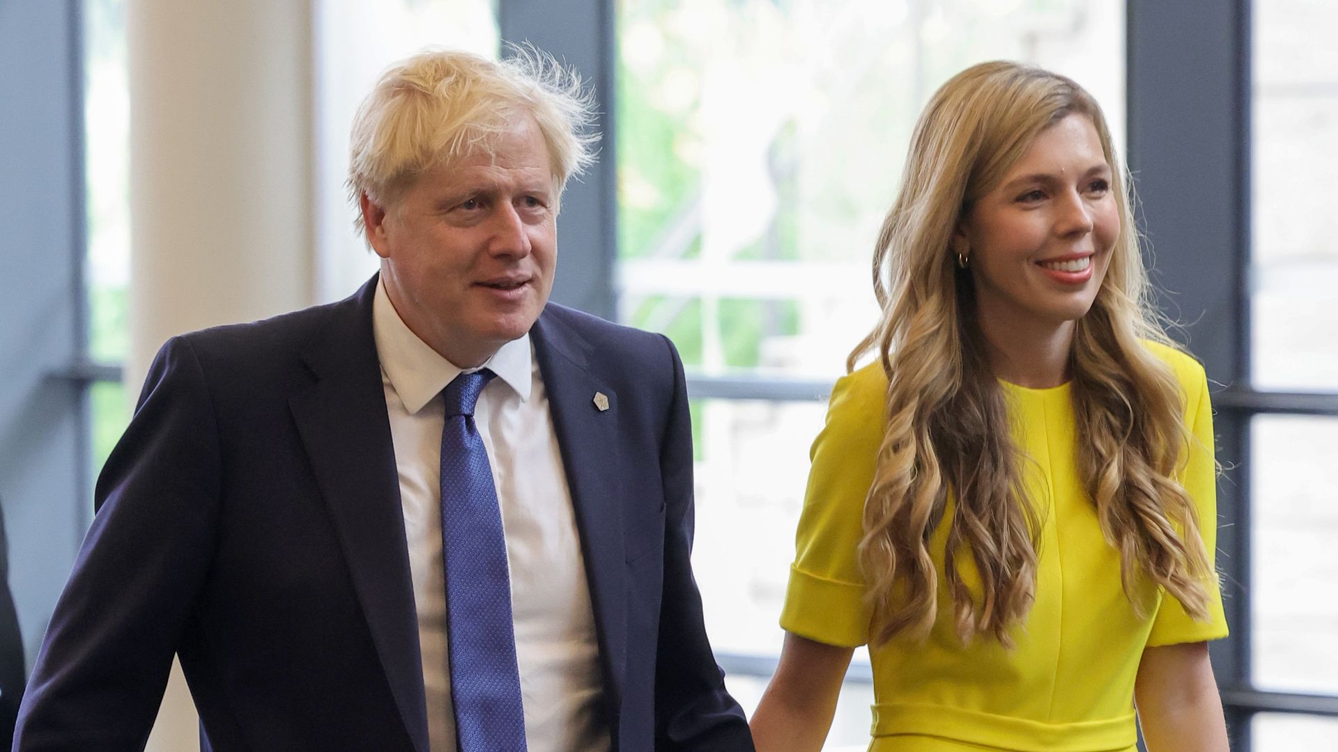 Carrie and Boris Johnson at CHOGM, 2022