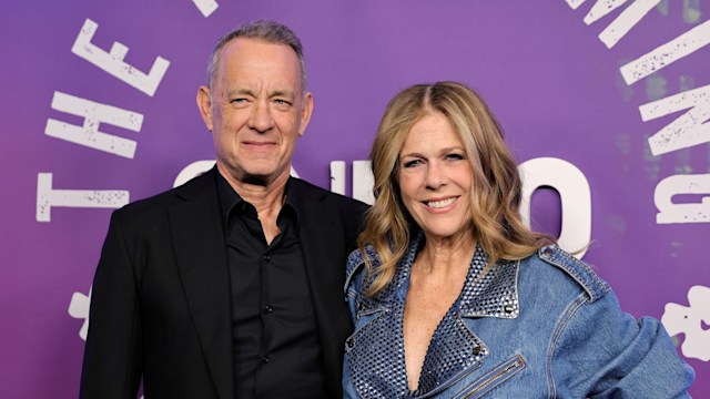 Tom Hanks and Rita Wilson red carpet