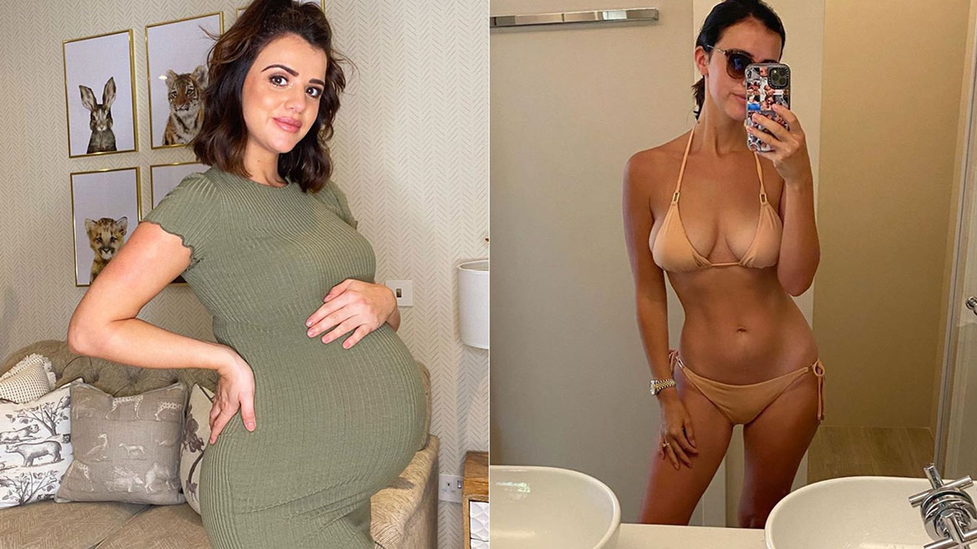 lucy meck post baby body