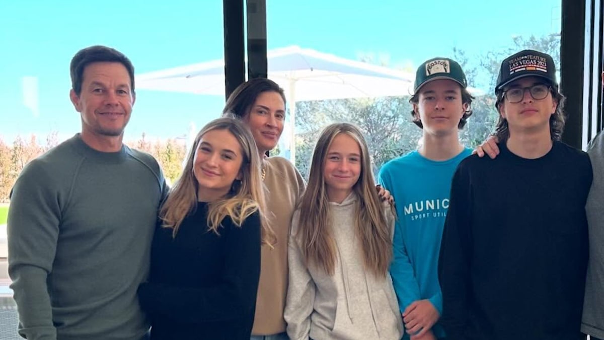 Mark Wahlberg's sweetest family photos with four kids