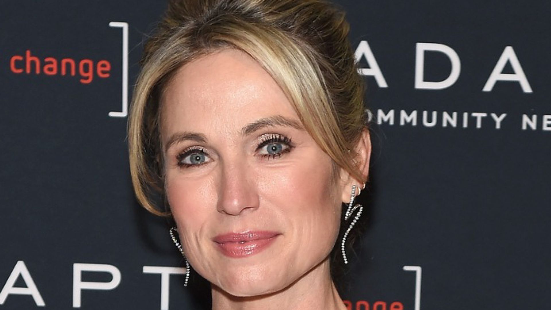 Amy Robach looks glamorous at community event