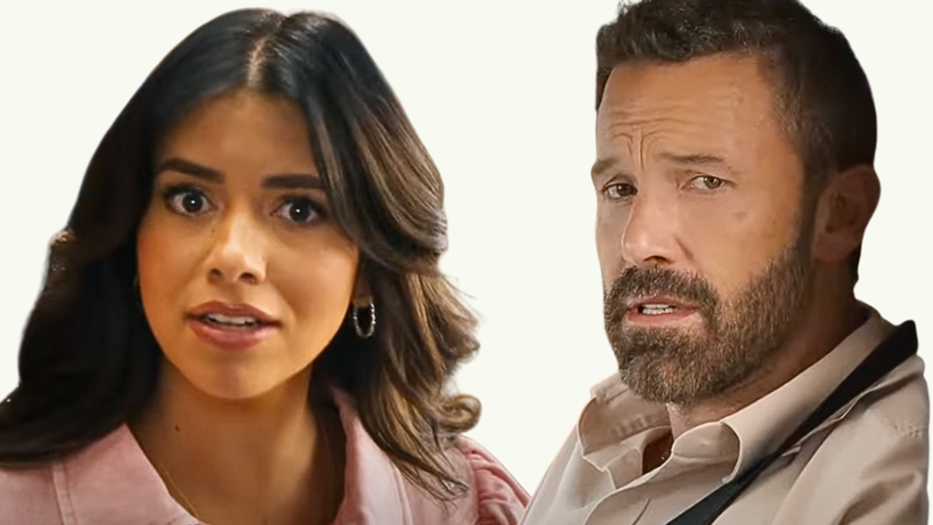 Jen Affleck and Ben Affleck star in a Dunkin' commercial
