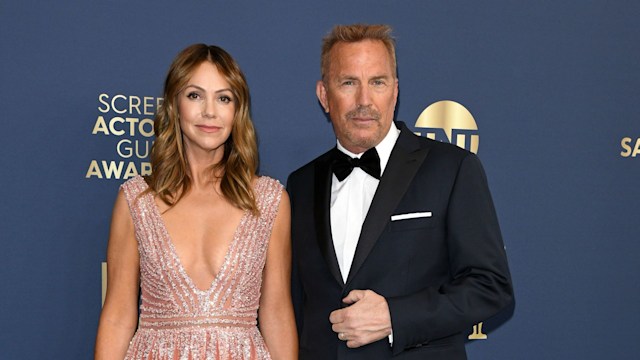 christine baumgartner kevin costner screen actors guild awards 2022