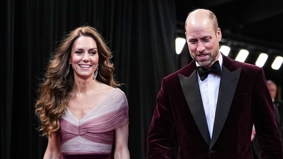 Princess Kate makes dazzling return to BAFTAs alongside Prince William after 3-year absence