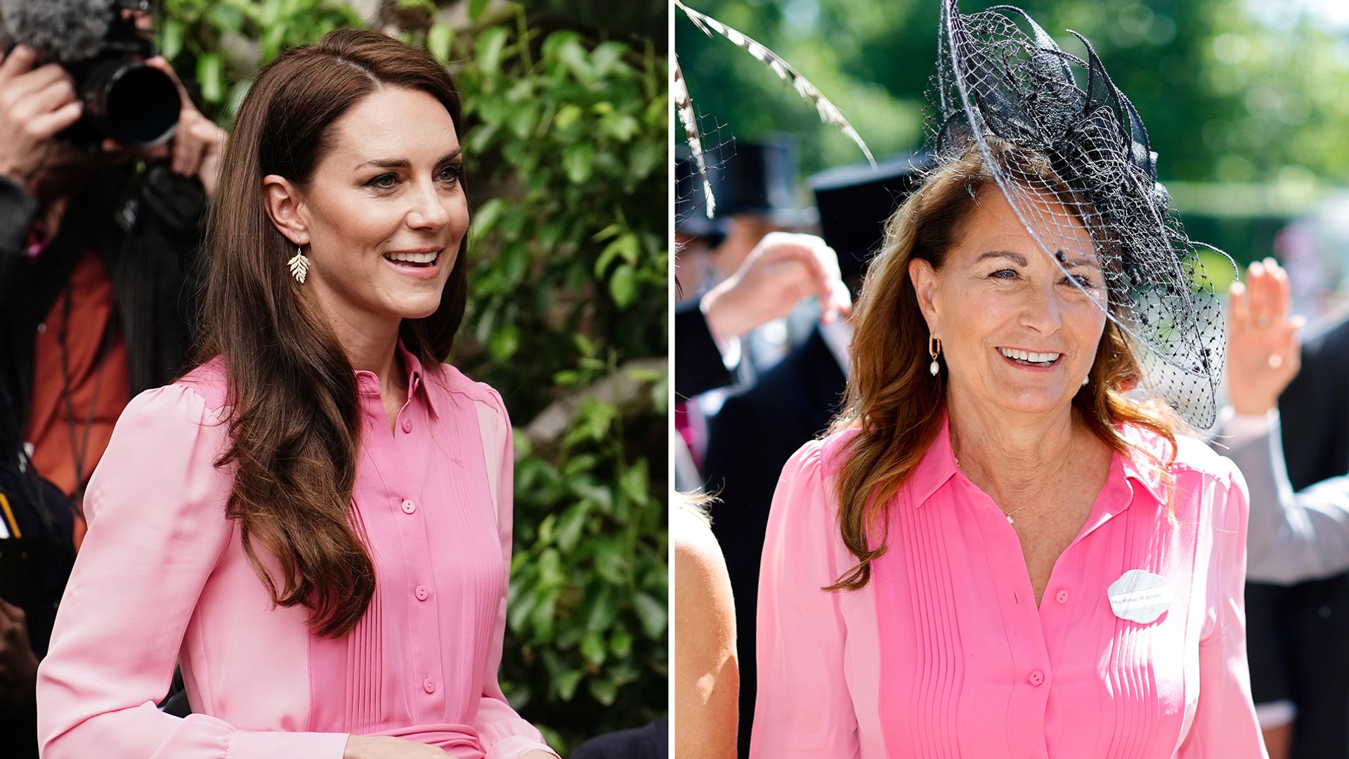 Princess Kate wears pink, Carole wears identical dress to Royal Ascot