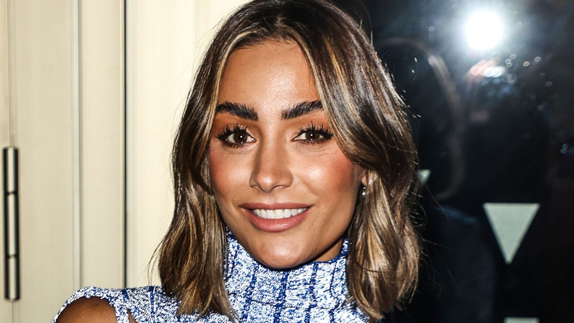 Frankie Bridge wows in unexpected string dress – but fans are confused