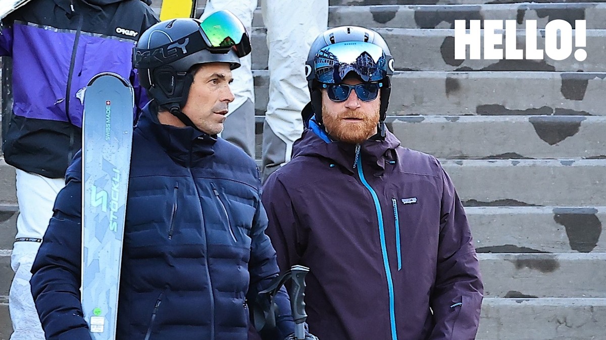 Prince Harry enjoys ski trip to Aspen with close friend Nacho Figueras - exclusive photos