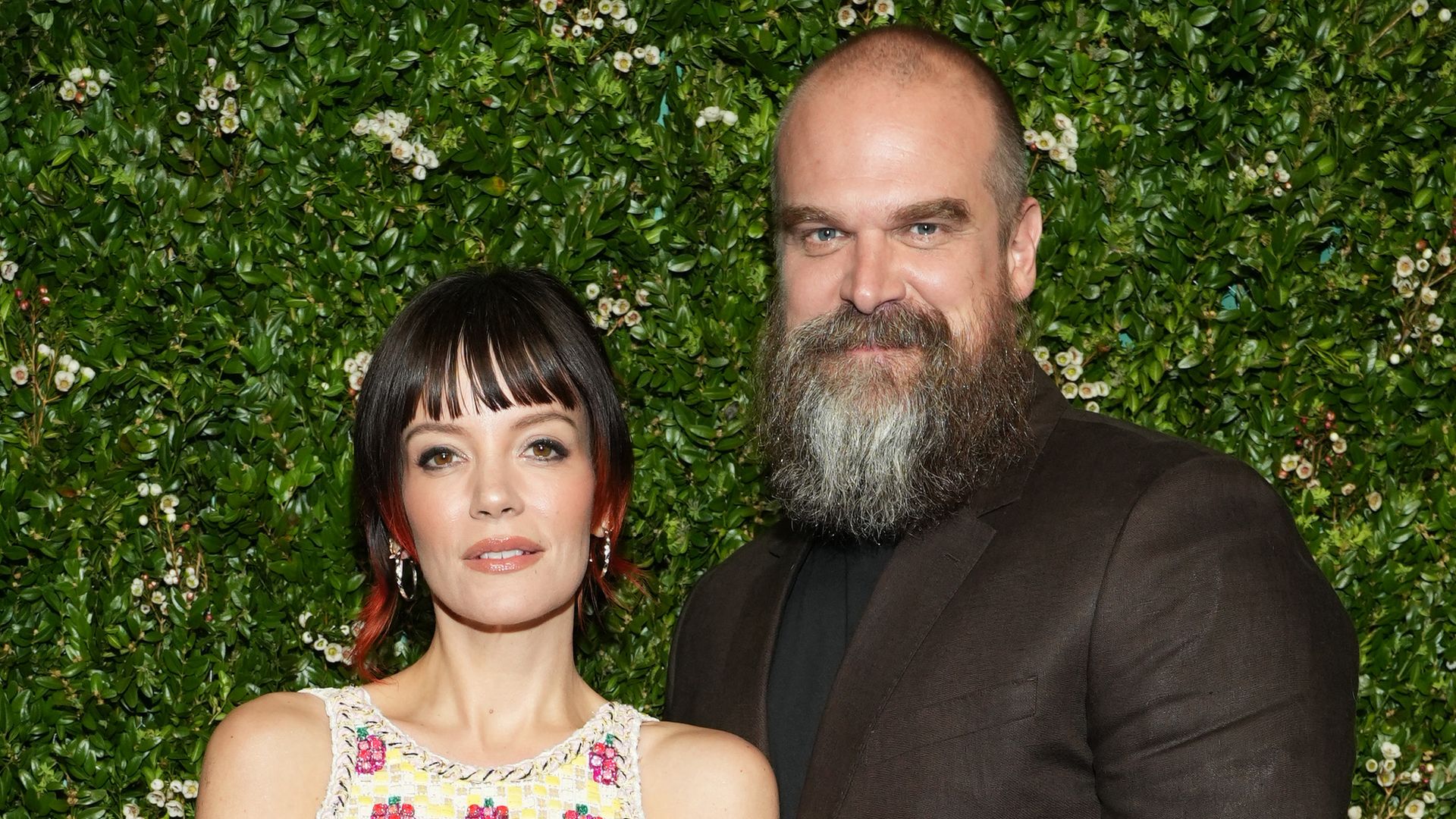 Lily Allen makes rare appearance with husband David Harbour
